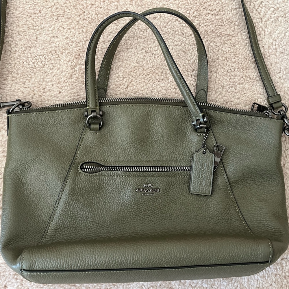 Coach Olive Green Bag